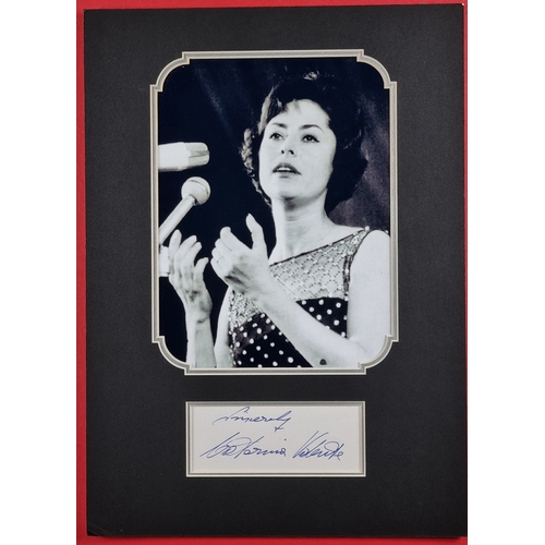 125 - Caterina Valente Original Signature