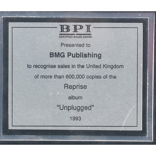 13 - Eric Clapton 1993 BPI Award
