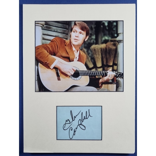 133 - Glen Campbell Original Signature.