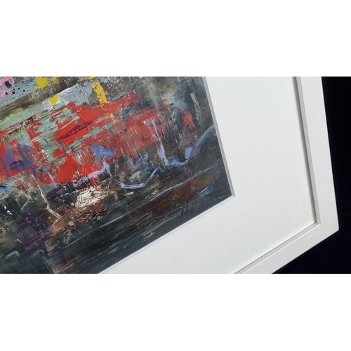 136 - Norrie Harman, Original Oil on Primed Fabriano Paper. 
