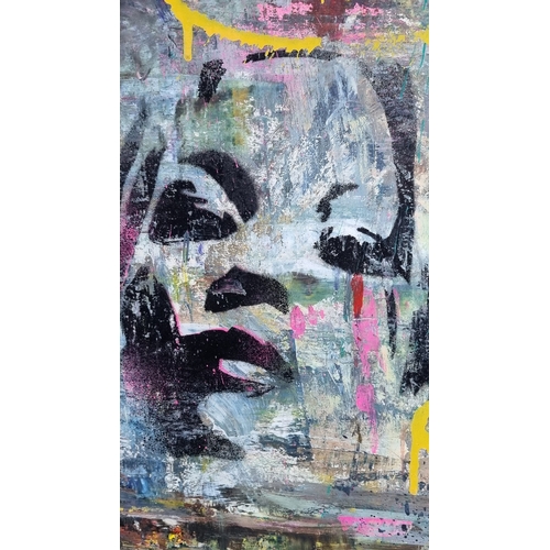 136 - Norrie Harman, Original Oil on Primed Fabriano Paper. 