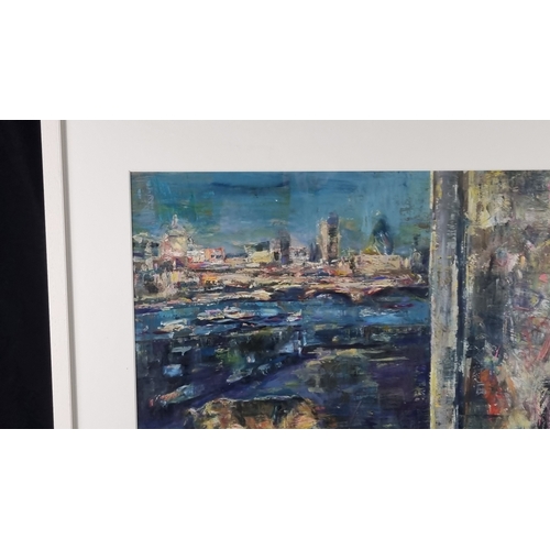 136 - Norrie Harman, Original Oil on Primed Fabriano Paper. 