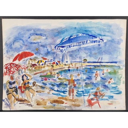 139 - Edouard Righetti (1924-2001) Original Watercolour.
