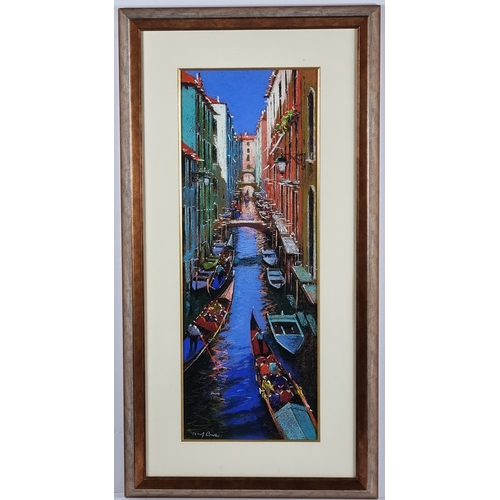 140 - Tony Rome Original Pastel - Venice