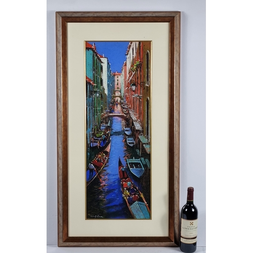 140 - Tony Rome Original Pastel - Venice
