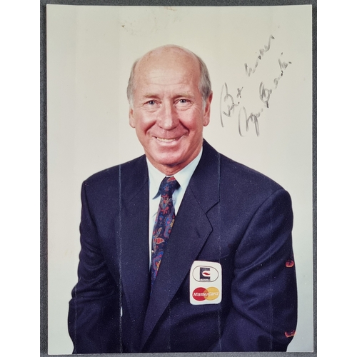 141 - Bobby Charlton Original Signature.