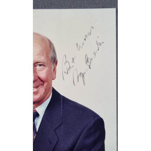 141 - Bobby Charlton Original Signature.