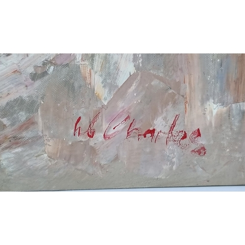 159 - W. Charles Original Oil on Canvas