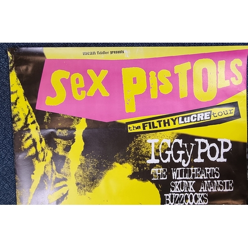 164 - Sex Pistols Vintage Original Poster, Finsbury Park 1996
