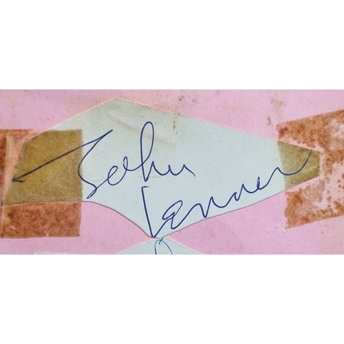 167 - The Beatles original 1960s signatures