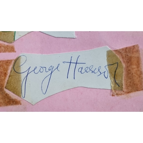167 - The Beatles original 1960s signatures
