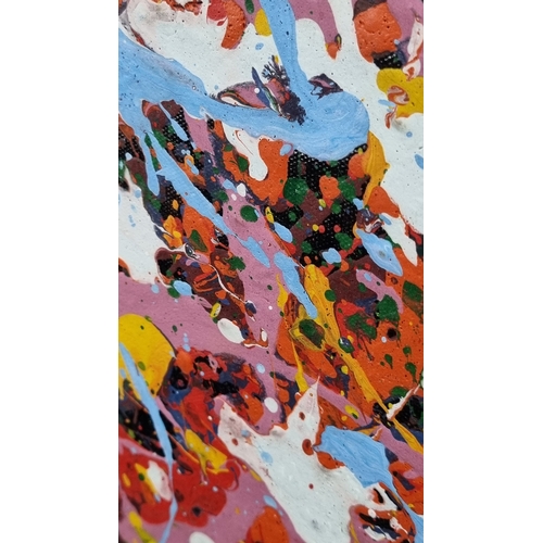 169 - 5FT Abstract Original Oil on Canvas
