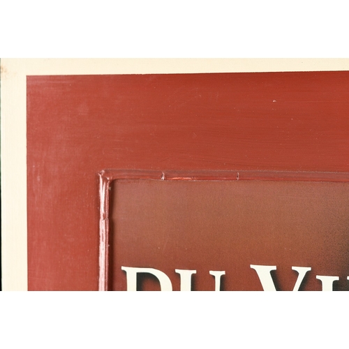 18 - Du Vin Blanc. Boxed Framed Mixed Media Art
