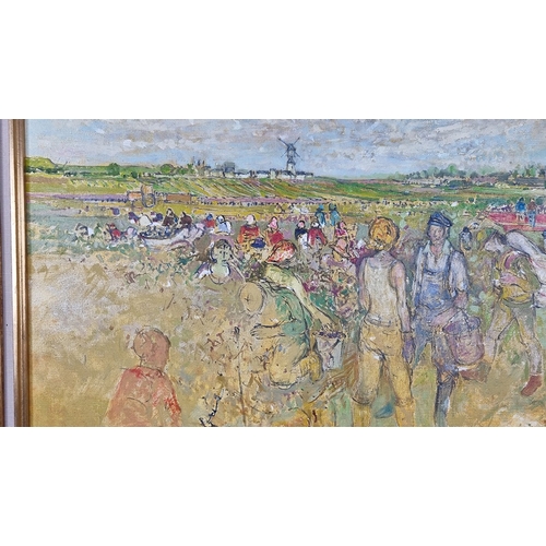 207 - Jacky Bluteau (1933) Oil on canvas