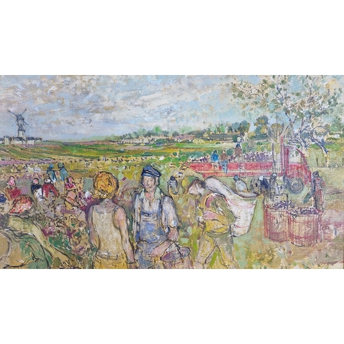 207 - Jacky Bluteau (1933) Oil on canvas