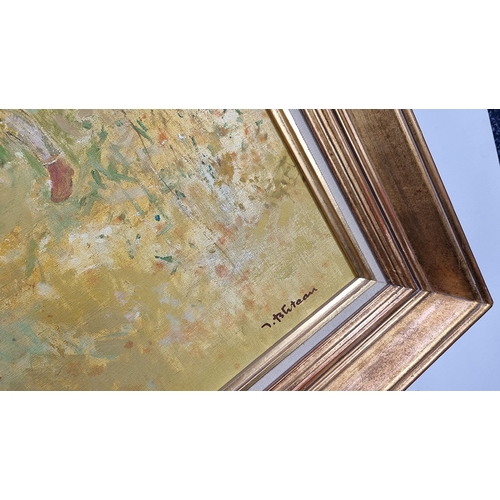 207 - Jacky Bluteau (1933) Oil on canvas