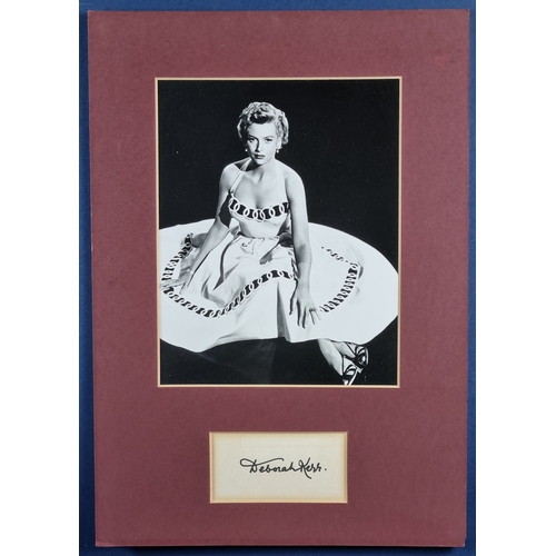 21 - Deborah Kerr Original Signature.