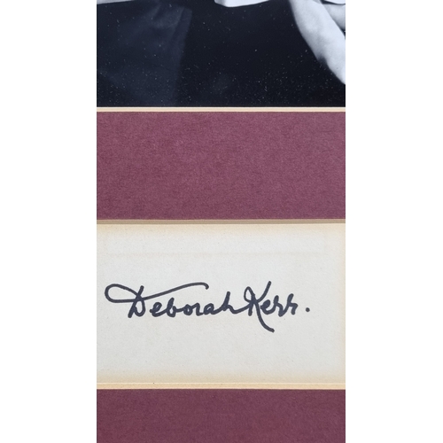21 - Deborah Kerr Original Signature.