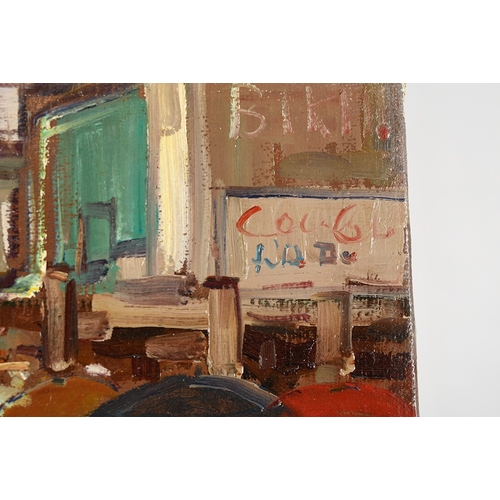 213 - Gravina Original Oil Beach Scene - Italian artist