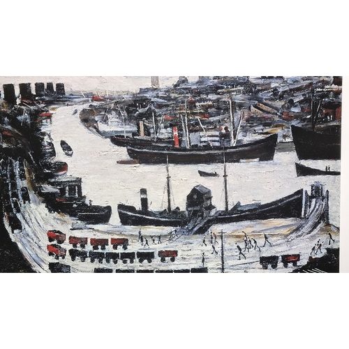 3 - L.S. Lowry Limited Edition “The Docks”. One of only 75 Published