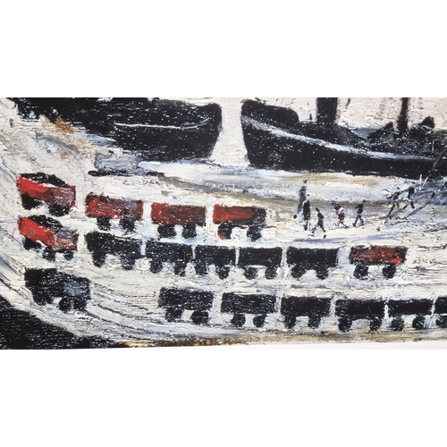 3 - L.S. Lowry Limited Edition “The Docks”. One of only 75 Published
