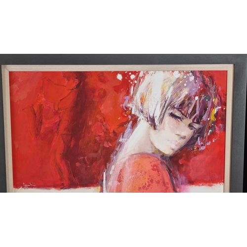 32 - Giuliano Trombini, Original Oil on Canvas, “Sei Pronto?”