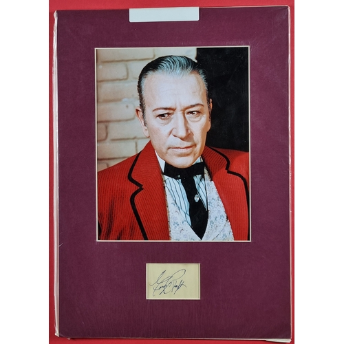 34 - George Raft Original Signature.