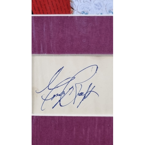 34 - George Raft Original Signature.