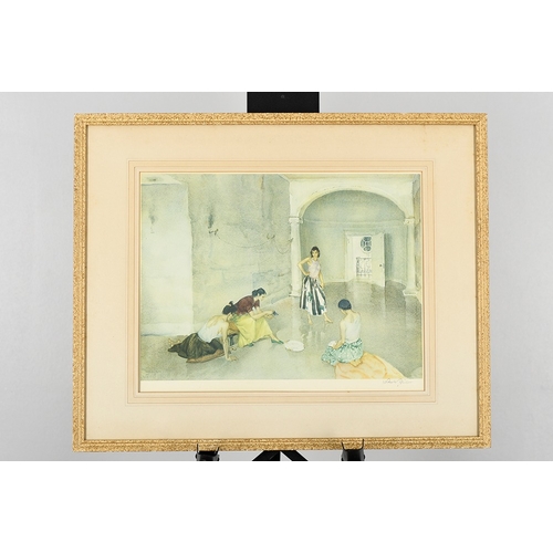 35 - Sir William Russell Flint Signed Limited Edition, Titled 