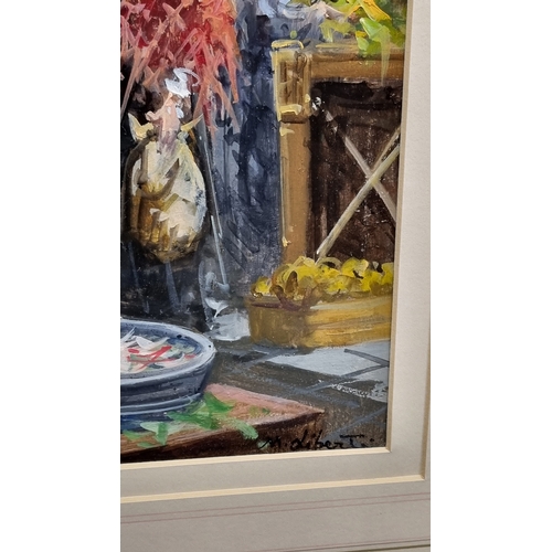 36 - M. Liberti Original Framed Painting