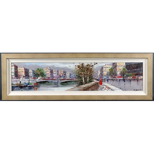 4 - Beninni Original Italian Oil on Canvas.