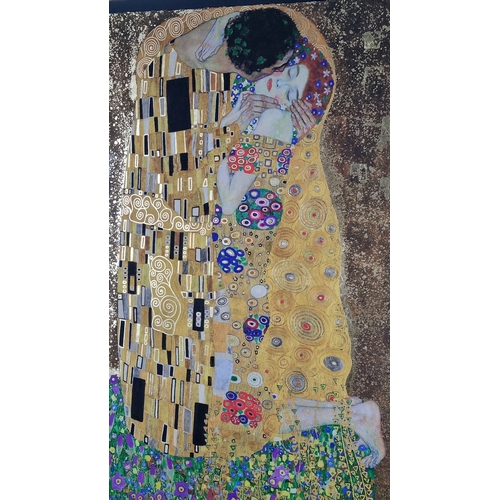 42 - Gustav Klimt Certified 22ct Gold Limited Edition 