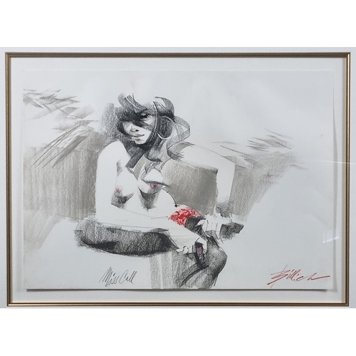 44 - Charles Billich Signed titled 