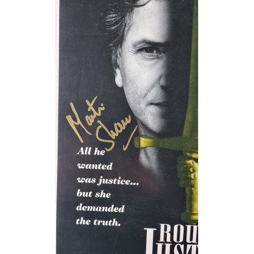 53 - Martin Shaw & Diana Quick Signed Apollo Theatre Poster