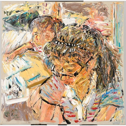 54 - Original Impressionist Painting on Canvas.
