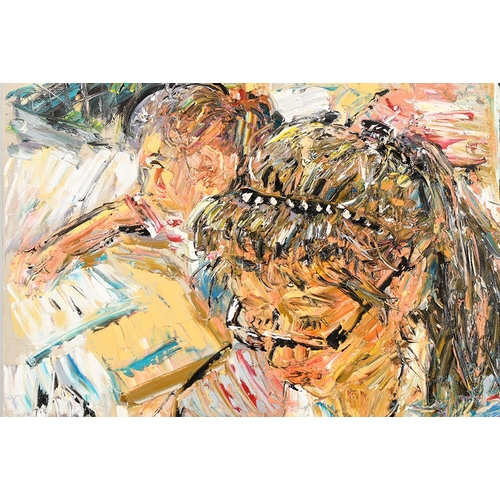 54 - Original Impressionist Painting on Canvas.