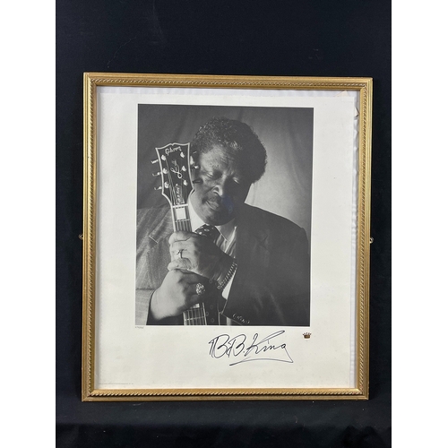 57 - BB King signed limited edition photograph