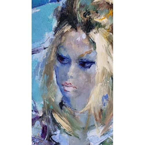 7 - Michelle Baretta (1916-1987) Original Oil. 1970