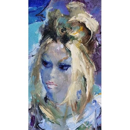 7 - Michelle Baretta (1916-1987) Original Oil. 1970