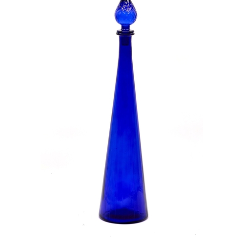 19 - Beautiful blue decorative bottle