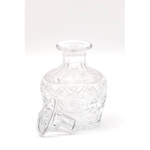 20 - Decanter for wine or brandy in good                 Decanter for brandy or whisky