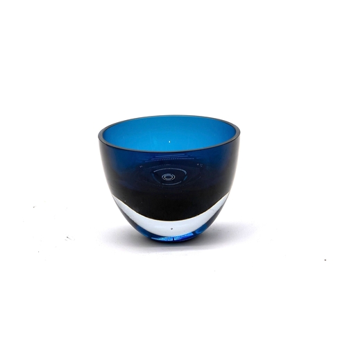 29 - Deep blue Glass Bowl