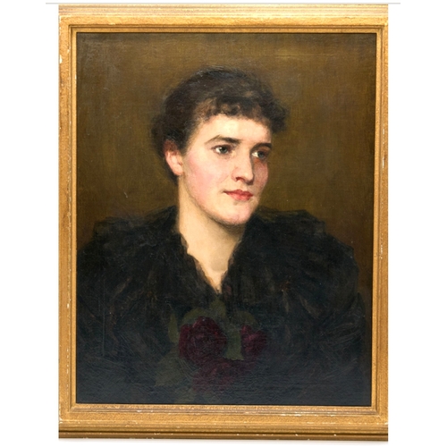 70 - A quality portrait circa 1930-1950. Unknown artist and sitter