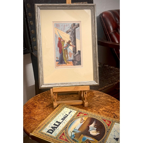 80 - ARTIST: Salvador Dali 1904-1989TITLE: Cellini The Blessing Of ChristMEDIUM: LithographSIZE: 33cm By ... 