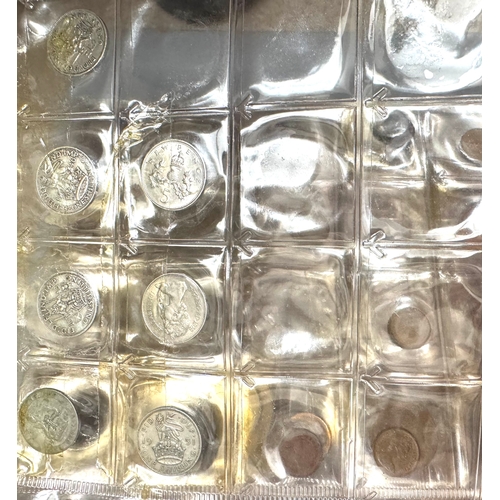 163 - Mixed predecimal and decimal coins Mostly English