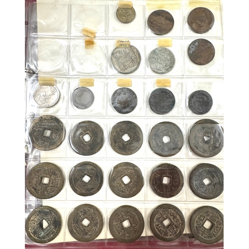 166 - 269 Coins Approx.Chinese Bronze and World Coins Mixed