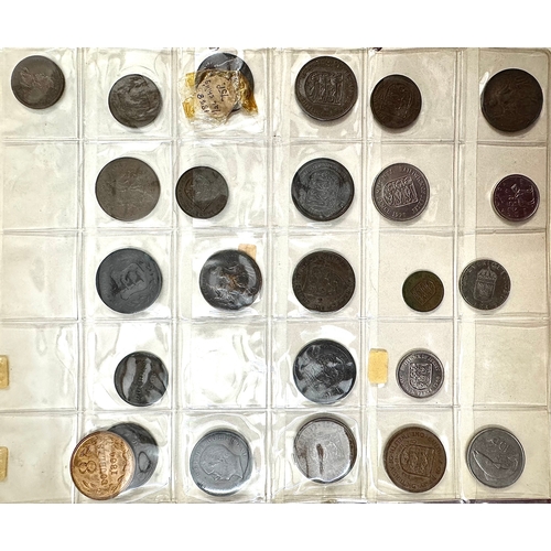 166 - 269 Coins Approx.Chinese Bronze and World Coins Mixed