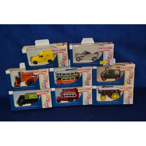 238 - 8 DAYS GONE BOXED ROAD TRANSPORT VEHICLES