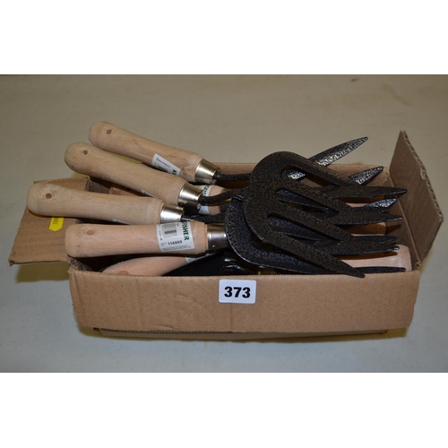 373 - 12 GARDEN HAND FORKS