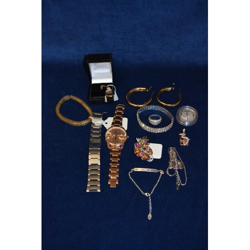 5 - QUANTITY OF JEWELLERY, WATCHES, ETC